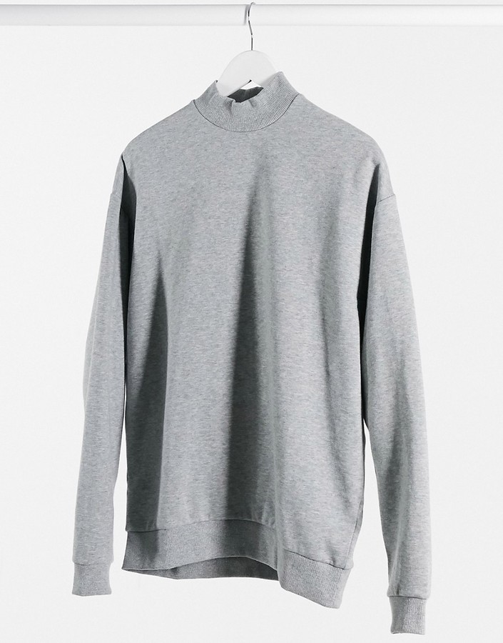 Asos high neck sweatshirt Clearance