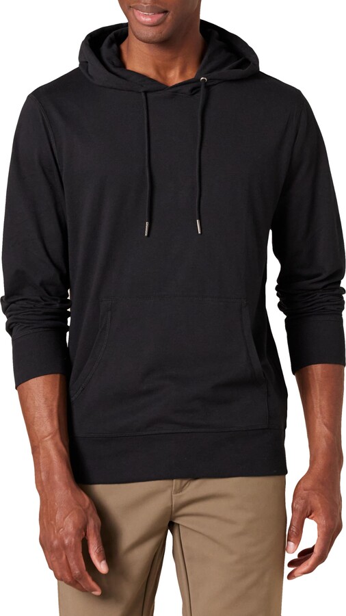 Amazon Essentials Men's Lightweight Jersey Pullover Hoodie