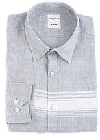 Thumbnail for your product : Murano Linen Placed Striped Sportshirt