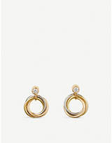 Cartier Sweet Trinity 18ct gold and diamond earrings