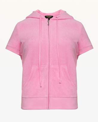 Juicy Couture Microterry Short Sleeve Robertson Jacket
