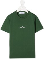 Thumbnail for your product : Stone Island Junior compass badge logo T-shirt