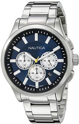 Nautica Men's NAD19533G NCT 17 Analog Display Quartz Blue Watch by