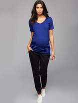Thumbnail for your product : A Pea in the Pod Under Belly Sateen Jogger Maternity Jogger Pant