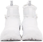 Thumbnail for your product : 11 By Boris Bidjan Saberi White Salomon Edition Bamba 3 High Sneakers