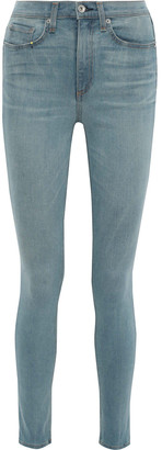 Rag & Bone Faded High-rise Skinny Jeans