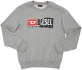 Thumbnail for your product : Diesel Kids Logo Print Cotton Sweatshirt