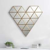 Thumbnail for your product : Pottery Barn Teen Antiqued Paneled Mirror, Diamond