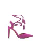 Thumbnail for your product : Moda In Pelle Point Toe Lace Up Tassle Shoes