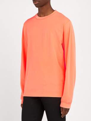 1017 Alyx 9sm - Relentless Long Sleeved Cotton T Shirt - Mens - Orange