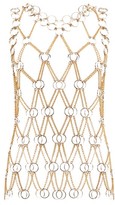 Thumbnail for your product : Paco Rabanne Chainmail Tank Top - Gold