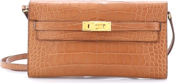 Hermes Kelly To Go Wallet Alligator