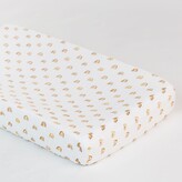Thumbnail for your product : Lulujo Cotton Muslin Change Pad Cover - Rainbow