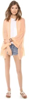 Thumbnail for your product : Wildfox Couture Nude Beach Bound Loose Knit Cardigan