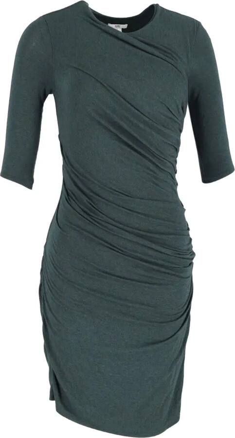Helmut Lang Pre-Owned Gathered Bodycon Dress