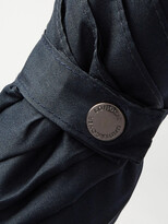 Thumbnail for your product : London Undercover Black Watch-Lined Wood-Handle Umbrella