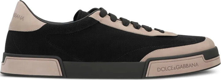 Dolce & Gabbana Portofino Yacht calfskin-panel sneakers