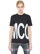 Thumbnail for your product : McQ Logo Cotton T-Shirt