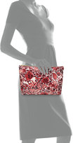 Thumbnail for your product : Tory Burch Printed Large Slouchy Cosmetic Case, Kyoto Red