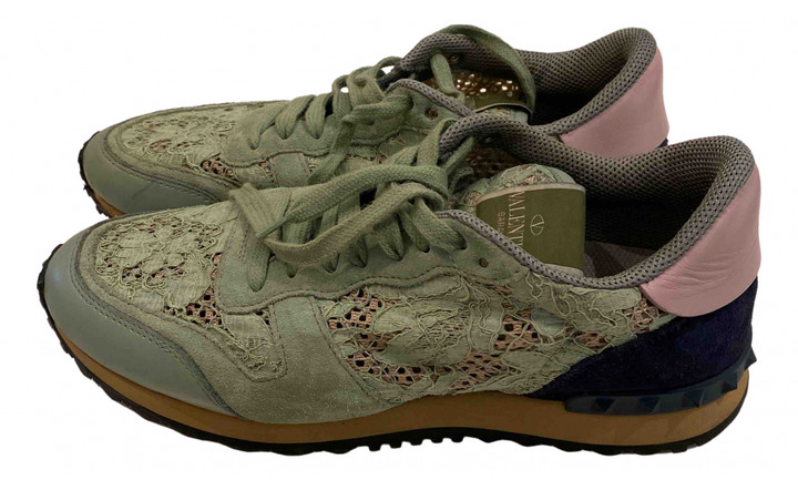 valentino trainers green