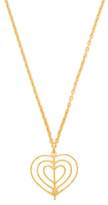 Thumbnail for your product : Sylvia Toledano - Valentine Heart Pendant Necklace - Womens - Gold