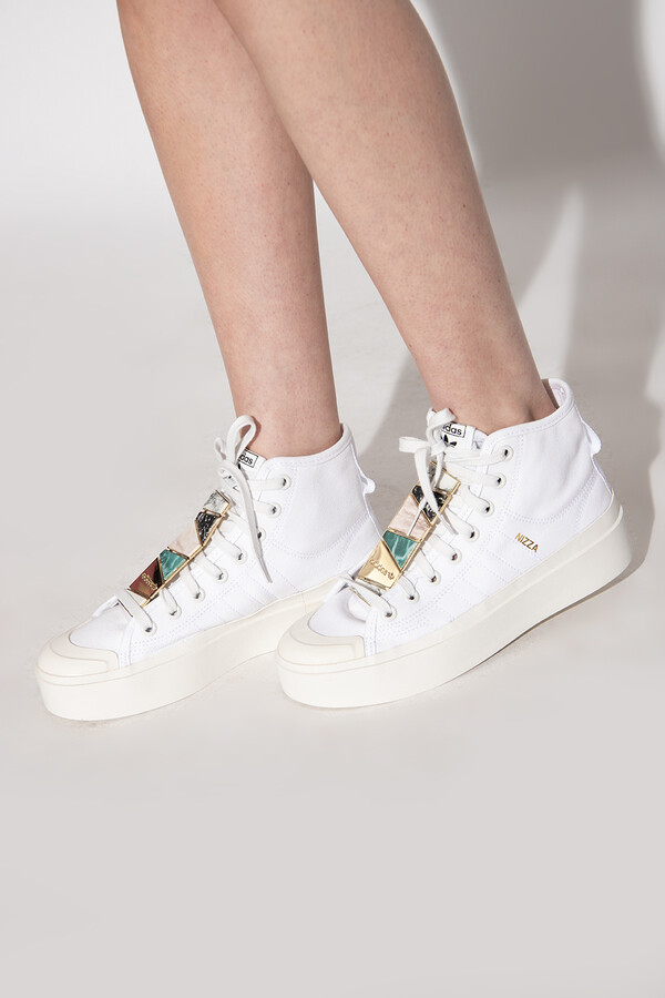Adidas High Tops Women White | Shop the world's largest collection of  fashion | ShopStyle