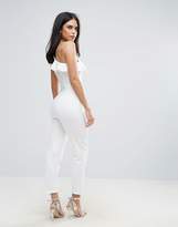 Thumbnail for your product : Oh My Love Frill One Shoulder Jumpsuit