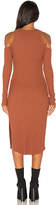 Thumbnail for your product : Monrow Cold Shoulder Dress