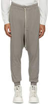 Thumbnail for your product : Rick Owens Grey Prisoner Drawstring Lounge Pants
