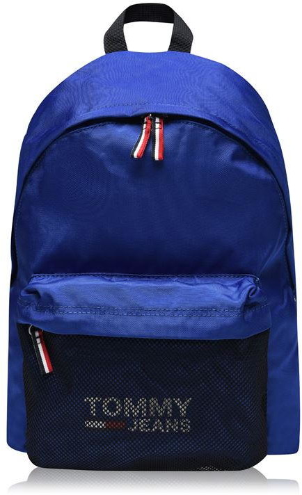 blue mesh backpack