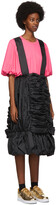 Thumbnail for your product : Comme des Garcons Black Taffeta Suspender Skirt