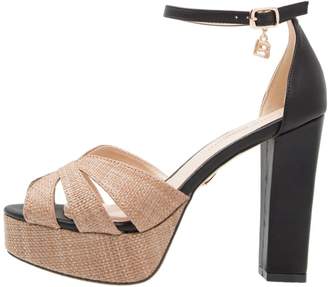Laura Biagiotti High heeled sandals black