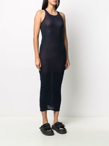 Thumbnail for your product : Rick Owens Sleeveless Midi Dress