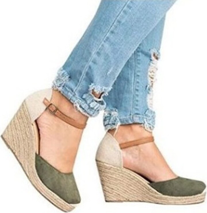 Fulidngzg Women's Sandals: Roman Black Elegant Wide Feet Summer