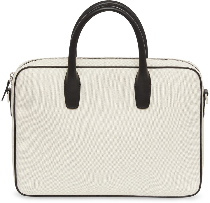 small silver briefcase