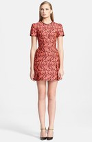 Thumbnail for your product : Erdem Fitted Neon Floral Jacquard Dress