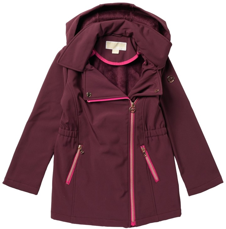 michael kors big girl hooded jacket