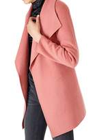 Thumbnail for your product : Hallhuber Double-Face Spade Collar Wrap Coat