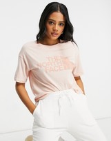 Thumbnail for your product : The North Face Half Dome cropped t-shirt in pink