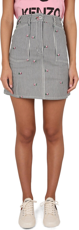 Kenzo Miniskirt With Print