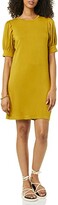 Thumbnail for your product : Amazon Essentials Women's Supersoft Terry Relaxed-Fit Short-Sleeve Puff-Sleeve Dress (Previously Daily Ritual)