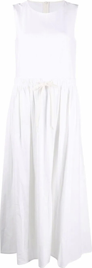 MM6 MAISON MARGIELA Contrast-Stitch Maxi Dress