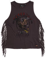 Thumbnail for your product : Superdry Side Fringe Tank Top