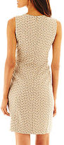 Thumbnail for your product : JCPenney Nine & Co 9 & Co. Tweed Pocket Dress