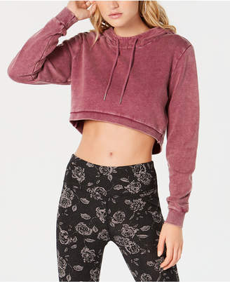 Material Girl Juniors' Cropped Hoodie Sweatshirt, Created for Macy's
