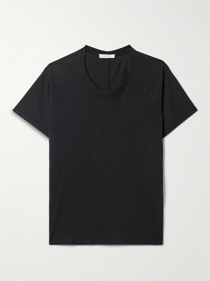The Row - Blaine Cotton-jersey T-shirt - Black
