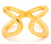 Thumbnail for your product : Gorjana Elea Crisscross Ring, Gold, Size 6