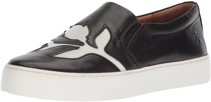 floral slip on sneakers womens