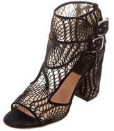 Thumbnail for your product : Laurence Dacade Lace Buckle Sandals Black Lace Buckle Sandals