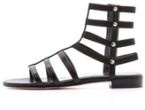 Thumbnail for your product : Stuart Weitzman Caesar Flat Gladiator Sandals